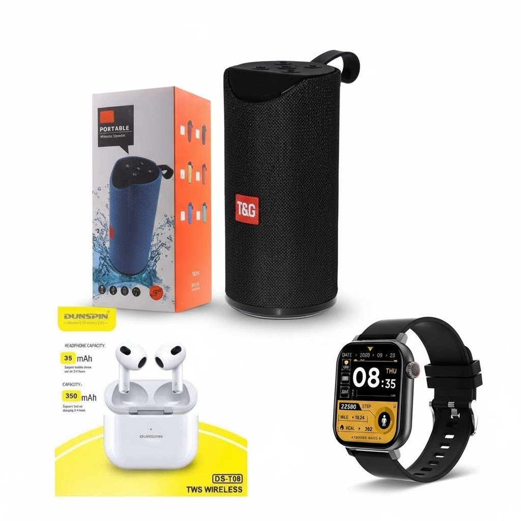 BLUETOOTH SPEAKER & BLUETOOTH HEADSET & SMART WATCH