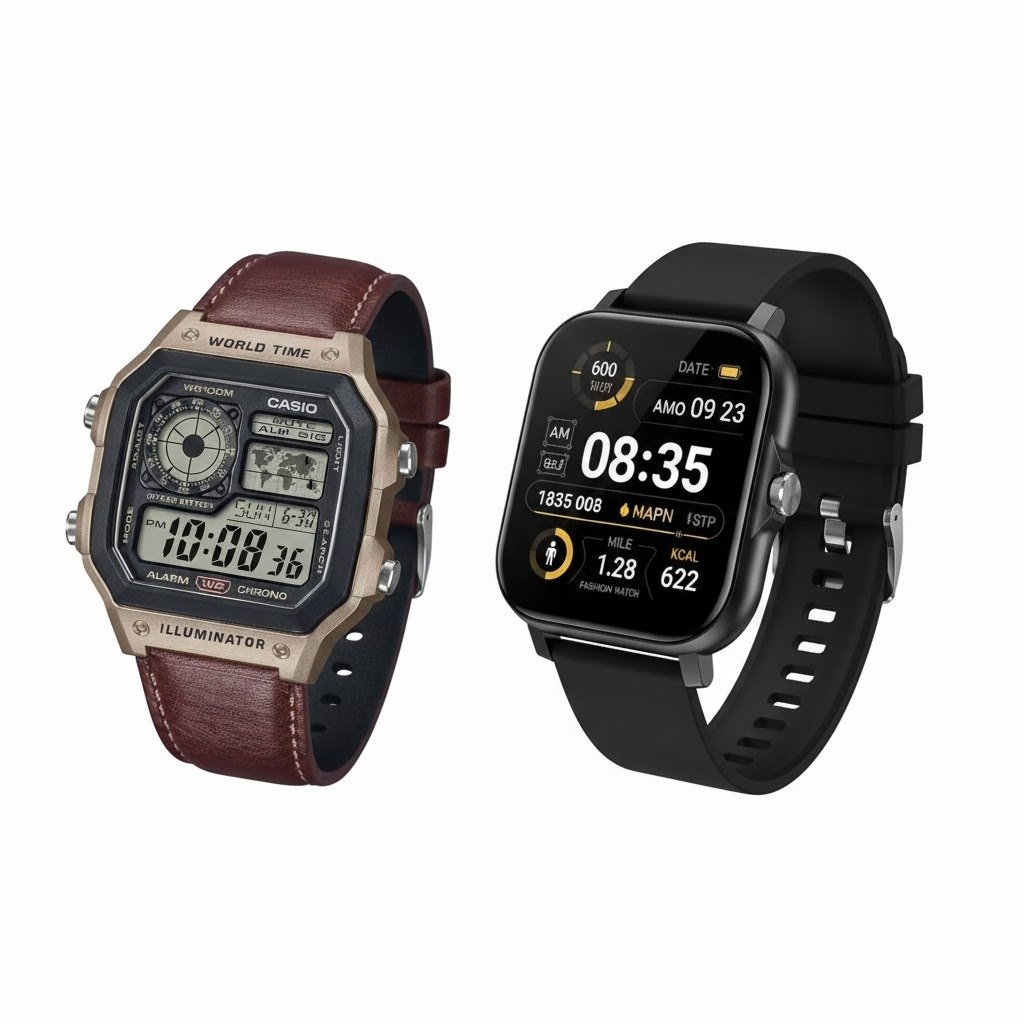 CASIO WORLD WATCH & SMART WATCH