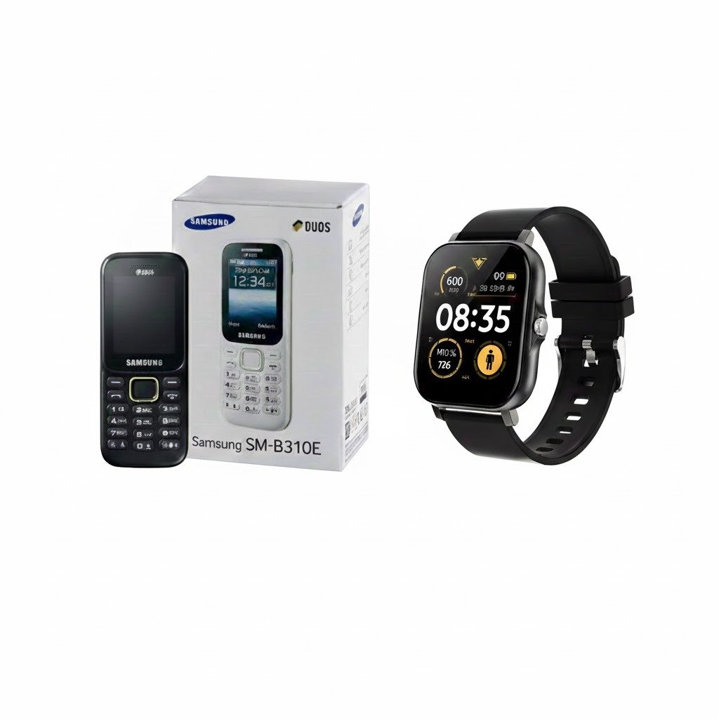 SAMSUNG B310 & SMART WATCH