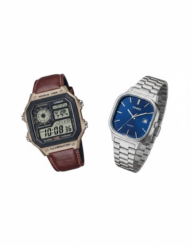 CASIO WORLD WATCH & CASIO VINTAGE WATCH